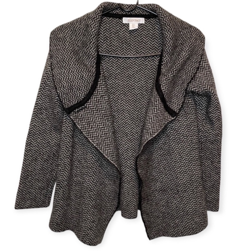 Ellen Tracy Womens Sweater Wool‎ Blend Small Cardigan​​